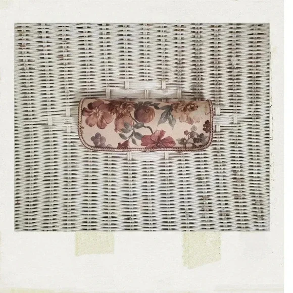 ✨BOGO FREE✨ Vintage Blush Pink Peach Floral Soft Fabric Eyeglass Case