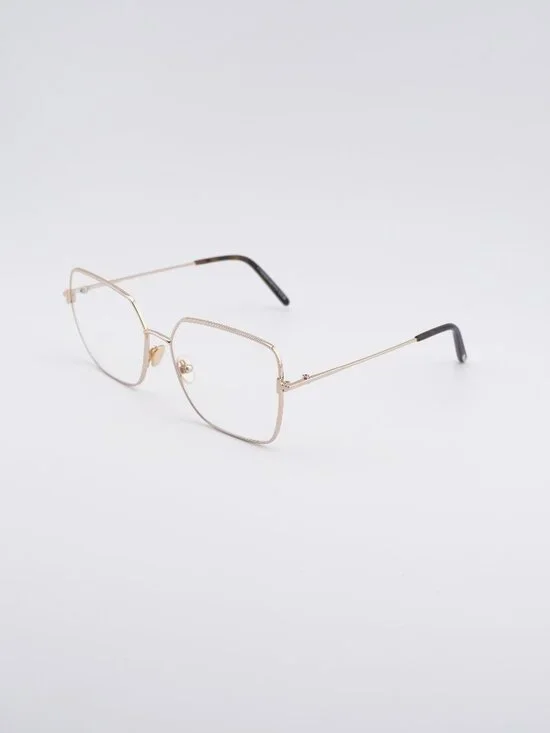 Tom Ford FT5739-B 028 Eyeglasses Gold 57mm Butterfly Frame