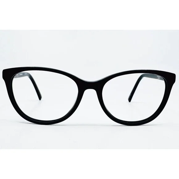 Heartland Brooke Eyeglass Frames Women Matte Black Cat Eye 53-17-140