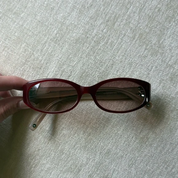 Vintage Coach Red Sunglasses