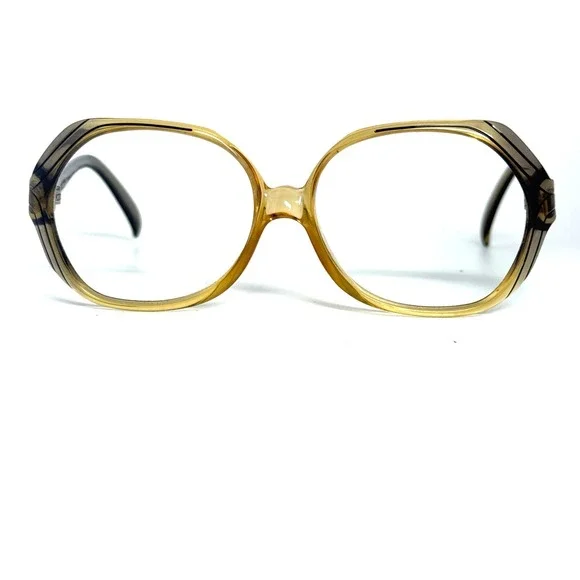 Christian Dior Vintage 2035 20 Optyl Oversized Eyeglasses‎ Frame Germany Brown