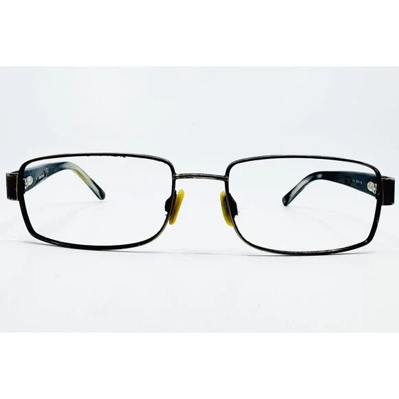 Timberland Eyeglasses Mens Black Rectangle TB1236 55-18-135