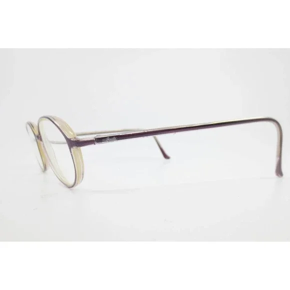 Silhouette M 1555 710 6058 Purple Oval Eyeglasses Frames Austria 50-16-135
