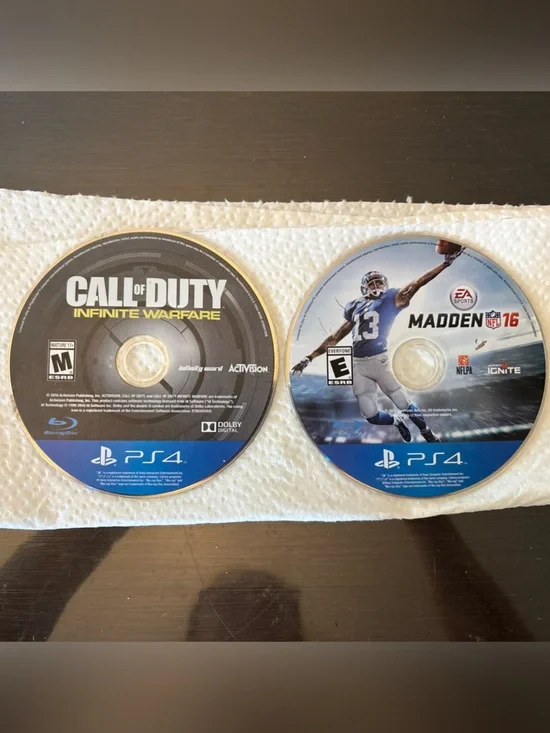 PlayStation 4 Call of Duty: Infinite Warfare and Madden 16