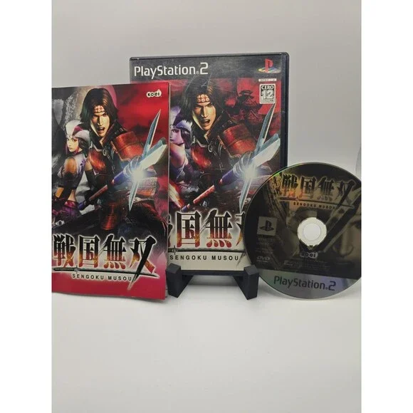 Sengoku Musou Samurai Warriors Sony PlayStation 2 PS2 Koei Japan US Seller
