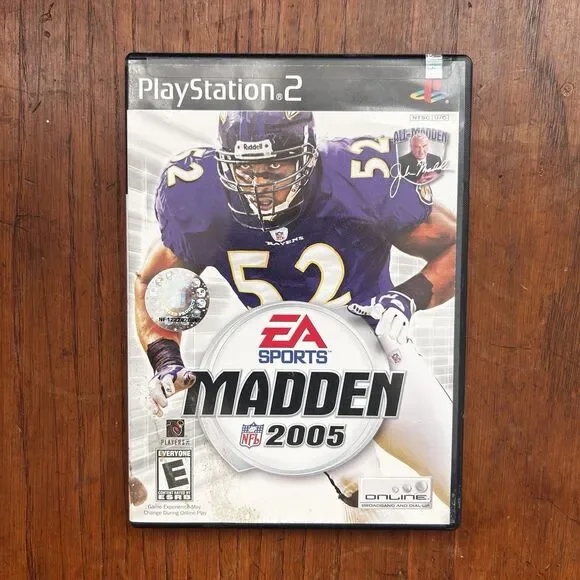 Madden NFL 2005 - PlayStation 2 PS2 - Complete with Manual - Tested