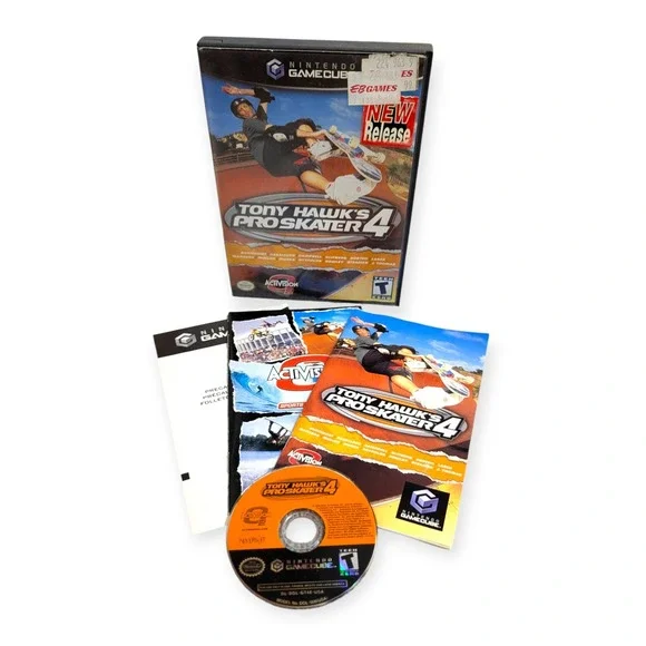 Tony‎ Hawk's Pro Skater 4 Nintendo GameCube CIB THPS4 Activision 2002 Game