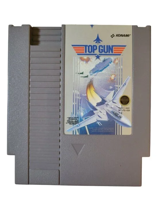 Top Gun Video Game (Nintendo Entertainment System, 1987) NES