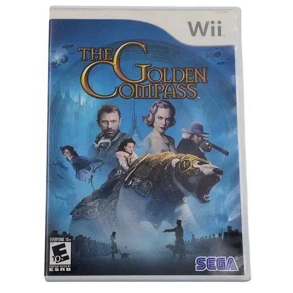 The Golden Compass Nintendo Wii Video Game Adventure SEGA Tested