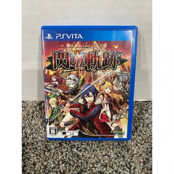 Video Game PlayStation Vita Legend of Heroes Trails of Cold Steel II Falcom
