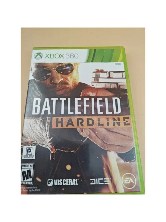 Battlefield Hardline Xbox 360 2015 Complete Tested Working