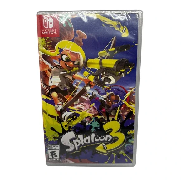 Splatoon 3 Nintendo Switch Game New Sealed USA Action Shooter 2022