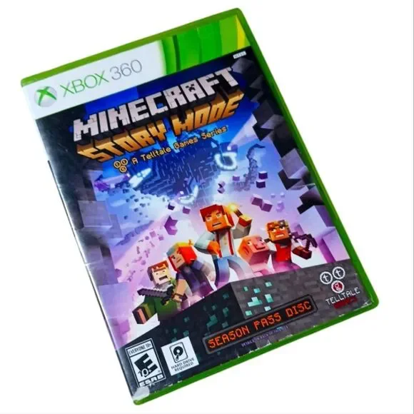 Minecraft Story Mode Season Pass Disc Xbox 360/Not‎ Tested