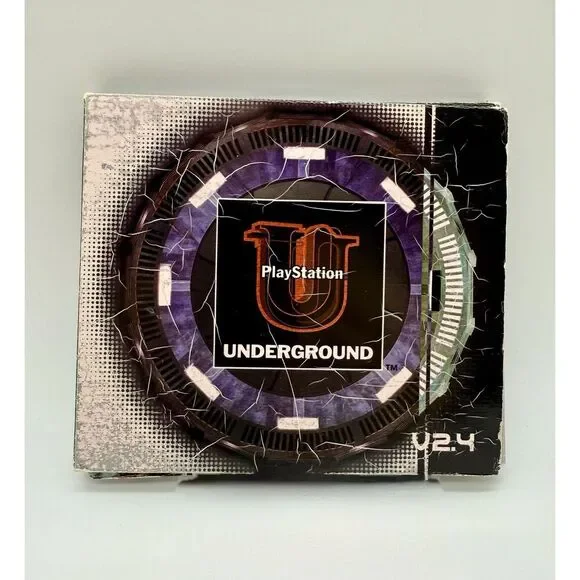Playstation Underground V2.4 (2 Disc‎ Set) (Sony Playstation 1, 1998)