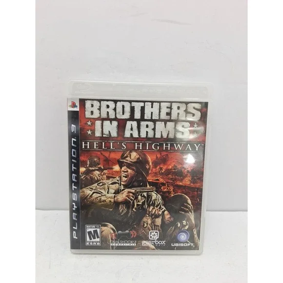 Brothers in Arms Hells Highway Sony PlayStation 3 PS3 Game Ubisoft WWII Tactical