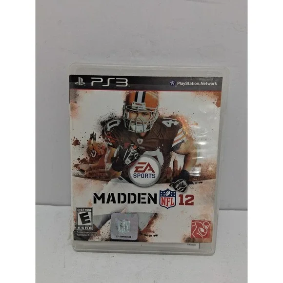 Madden NFL 12 Sony PlayStation 3 PS3 EA Sports Football Game CIB Complete