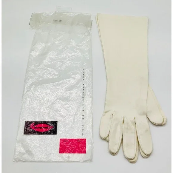 VTG Kerrybrooke Women's Evening Gloves Ivory 13.75