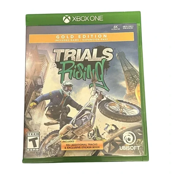 Trials Rising Gold Edition Microsoft Xbox One 2019 Racing‎ Game 4K Ultra HD
