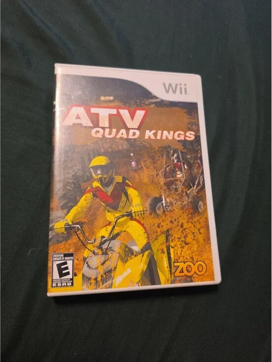 ATV: Quad Kings (Nintendo Wii, 2009) CIB Complete with Manual Video Game