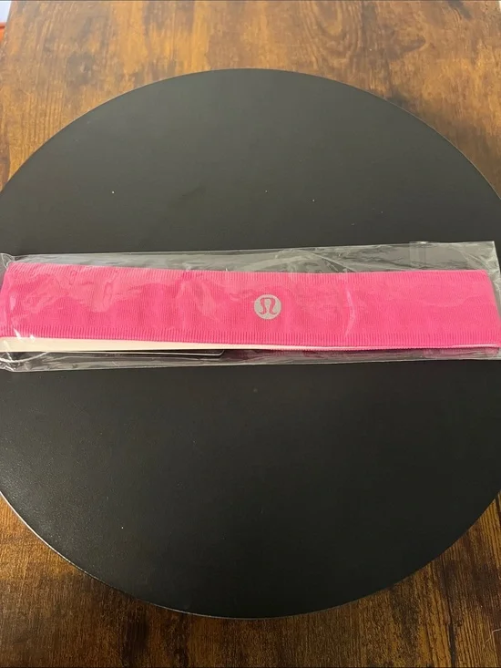 lululemon athletica Hot Pink Stretch Fitness Headband
