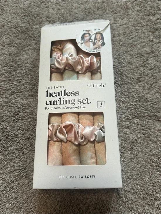 Kitsch Satin Heatless Curling Set