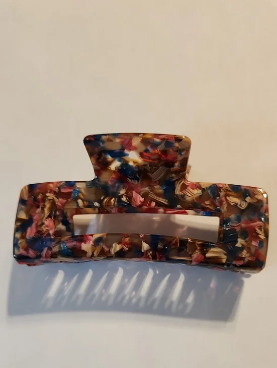 NWOT Acetate Hair Clip 4 inches