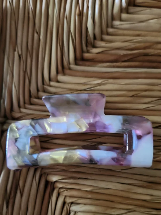 NWOT Acetate Hair Clip 4 inches