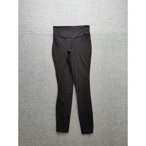 Lululemon Athletica Women Leggings 6 Black Pull‎ On High Waistband Ankle Active