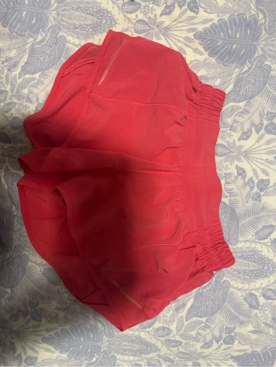 lululemon athletica Red Running Shorts