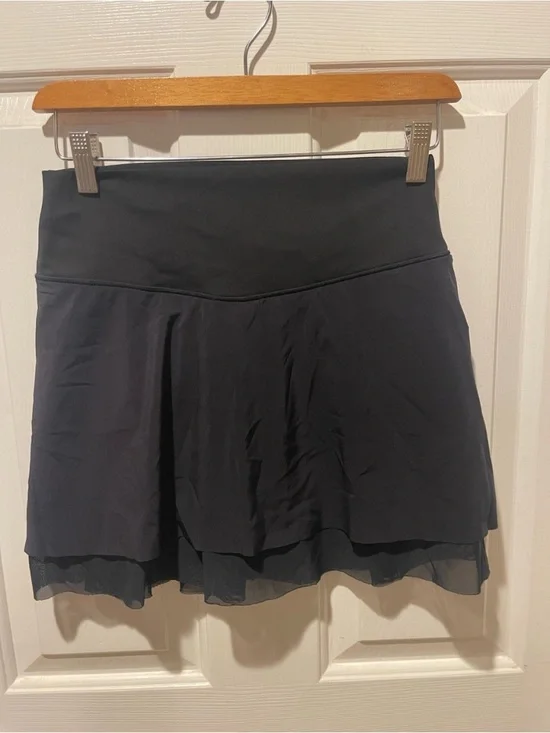 lululemon athletica Black Layered Circle Skirt