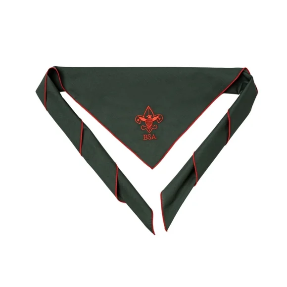 BSA Universal Emblem Embroidered Neckerchief And Slide