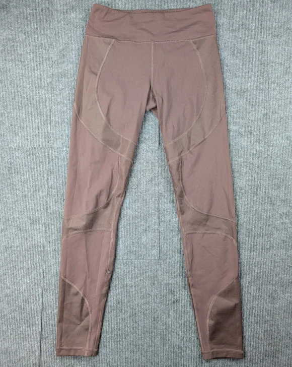 Lululemon City Core Leggings Women 8 Athleisure Workout Brown Athletic Gym Train