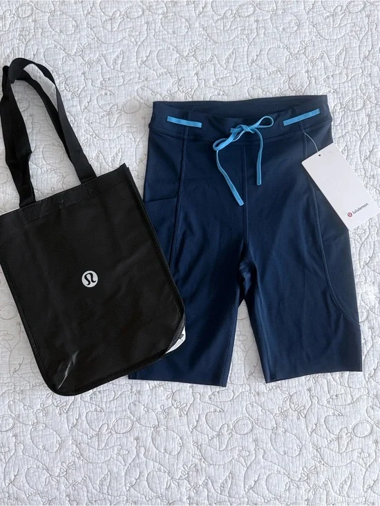 Lululemon Fast and Free HR Short 8” Drawcord Size 4 NWT