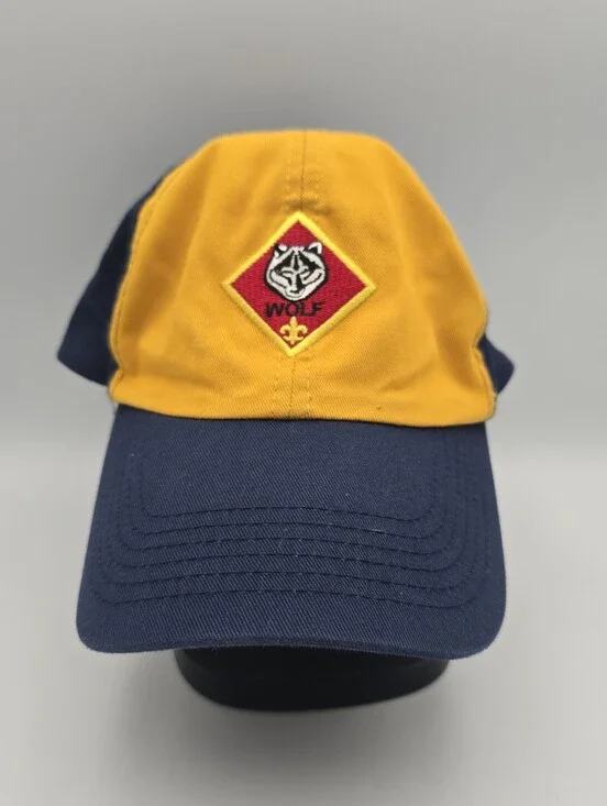 Boy Scouts Of America Cub Scouts Wolf Adjustable Hat Size M/L