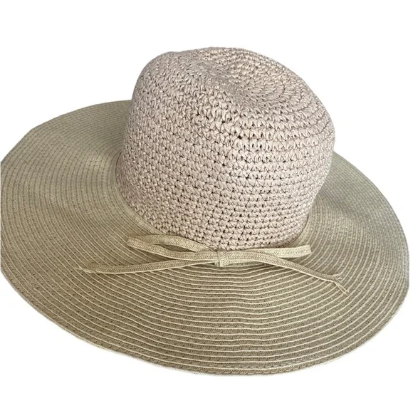 Wide  Brim Paper Straw Hat