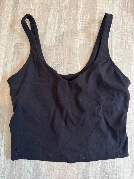 lululemon athletica black align tank