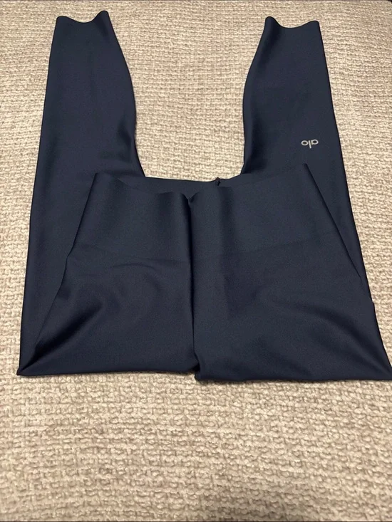 ALO Yoga Dark Navy High-Rise Leggings