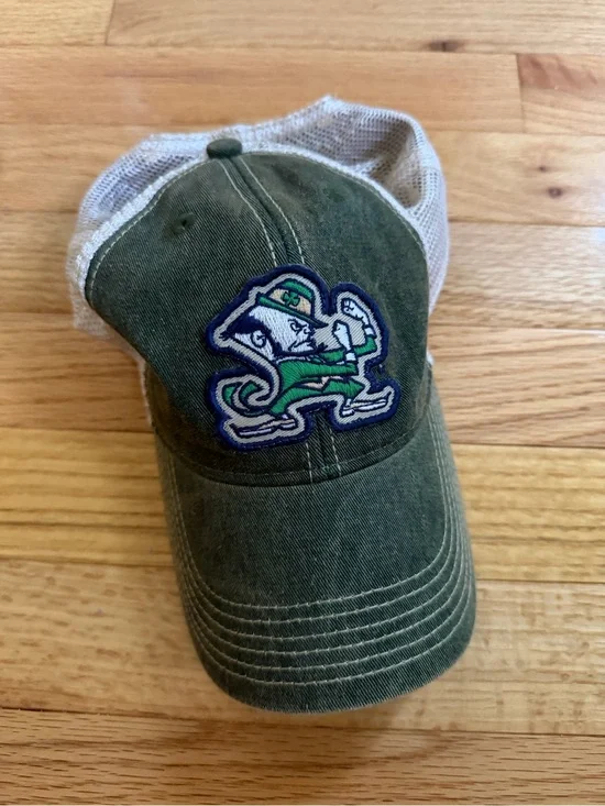 Notre Dame Leprechaun Trucker Hat