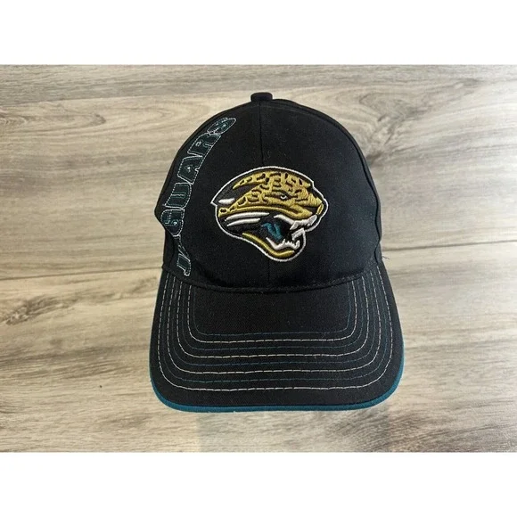 Reebok‎ NFL Team Apparel Jacksonville Jaguars Womens Strapback Hat Embroidered