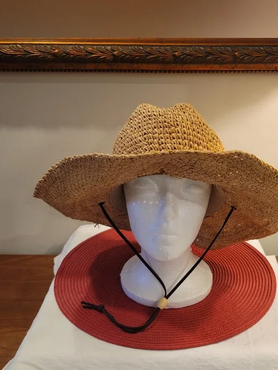 🐴EUC~ RIP CURL Straw Cowgirl Hat