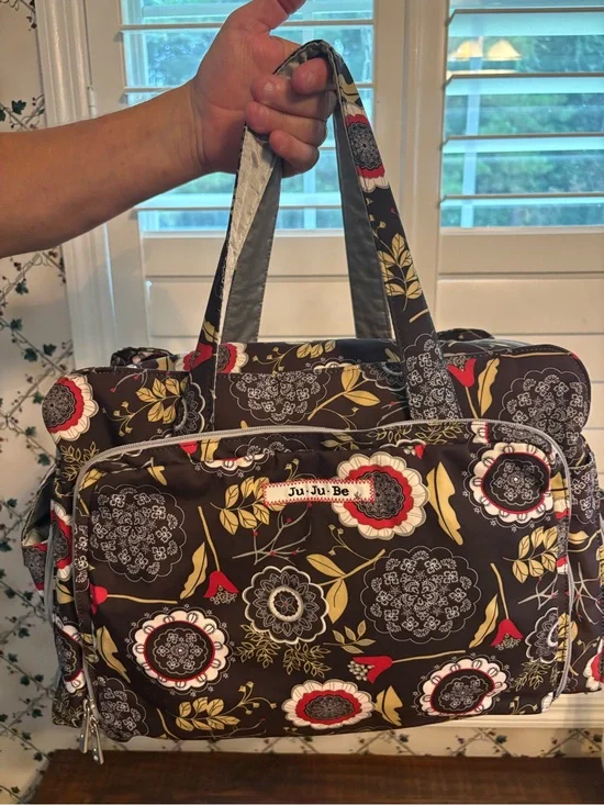 JuJuBe diaper bag in the retired 