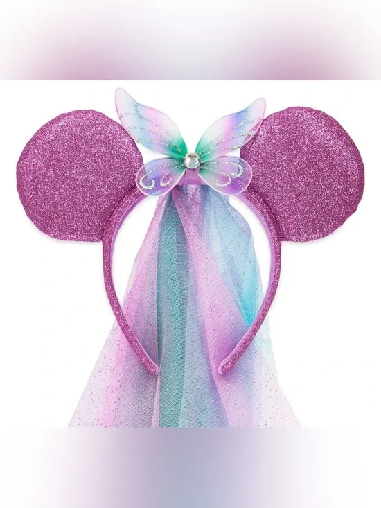 Disney Parks Butterfly Fairy Minnie Mouse Ears Headband