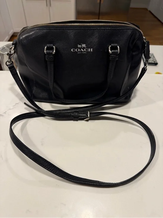Coach Black Crossbody Satchel