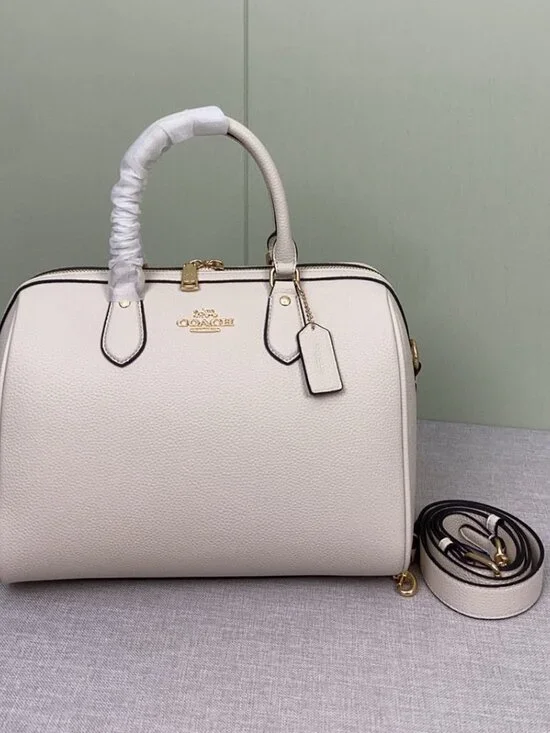 Coach Rowan Large Satchel Bag Leather CV960