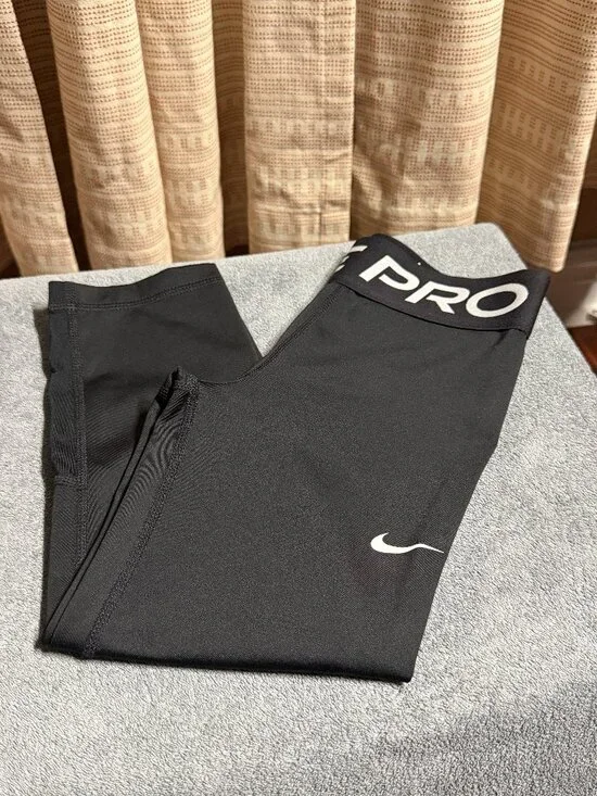Nike Pro Dri-Fit Girls Leggings Spandex — Size S