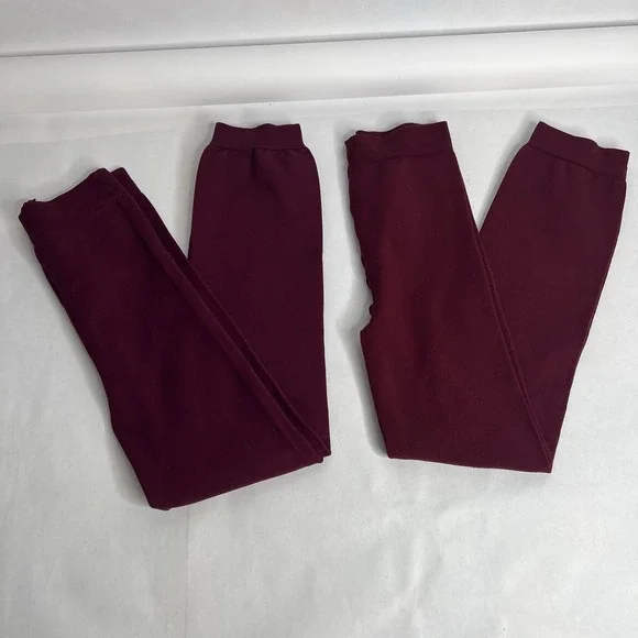 Lot 2 Women's Solid Colored Opaque Microfiber Footless Dance Tights One‎ Sizr