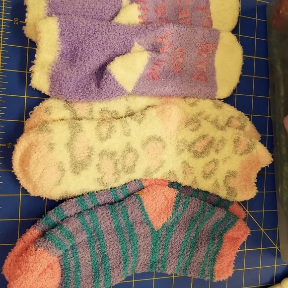 Set of 3 Sleeper Socks Super Soft