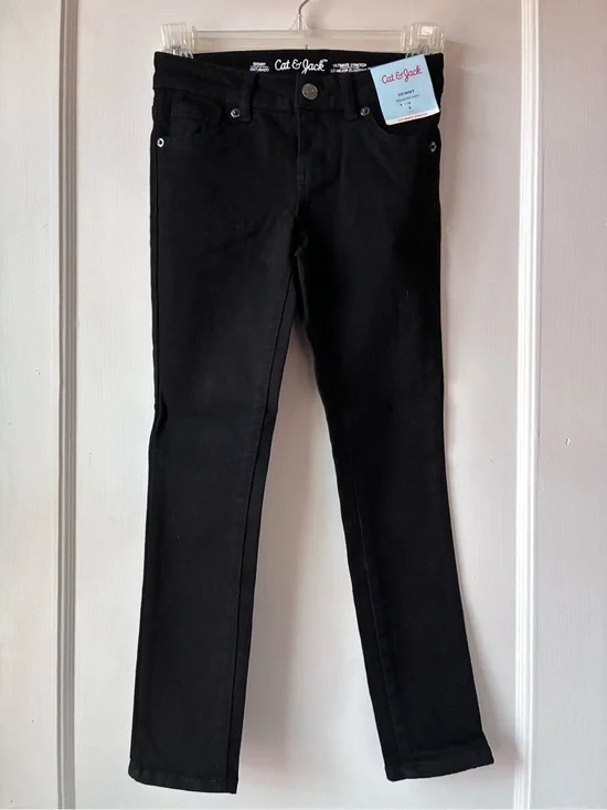 NEW Cat & Jack Black Skinny Pants