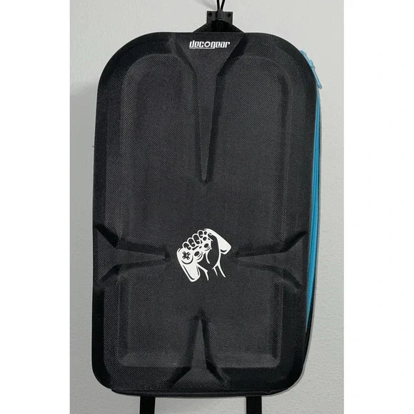 Deco Gear Hardshell Game Console Backpack Travel Bag Travel Carrying Case  PS5‎