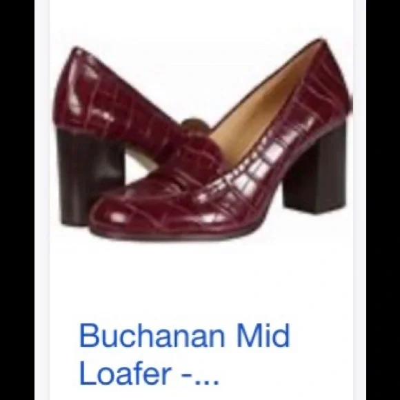 NIB MK Buchanan Mid Embossed Croc  Loafer 7.5 (FINAL PRICE $75) 0826